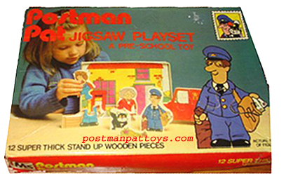 Postman Pat Jigsaw Playset by Michael Stanfield